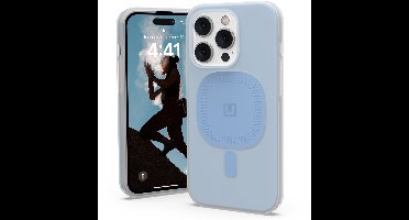 UAG - Lucent 2.0 Mag Hoesje geschikt voor iPhone 14 Pro Max - blauw