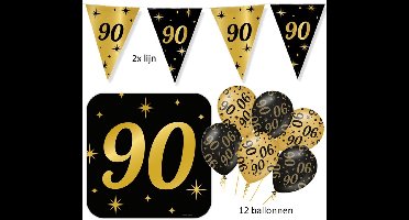 90 jaar feest 5 delig versiering pakket Classy Party.