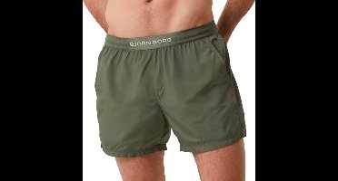 Björn Borg Borg Premium Zwemshort - Olijfgroen
