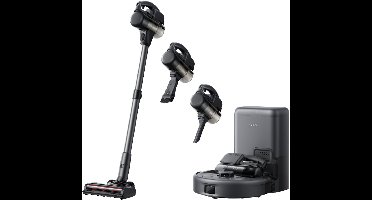 eufy Clean Robotstofzuiger 3-in-1 E20 - 's Werelds eerste demonteerbare combi-robotstofzuiger met dieptereiniging