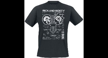 Rick And Morty Rick and Morty - Nobody Exists On Purpose Heren T-shirt - zwart - XL