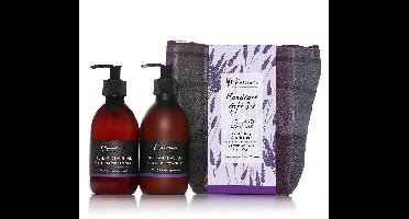 Highland Lavender – Rust & Balans - Cadeauset Handverzorging – Handzeep, Lotion & Tas