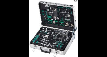 RFWR® 124-delige gereedschapsset in aluminium koffer voor veelzijdig gebruik