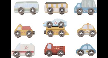 Little Dutch Voertuigenset.