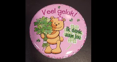 Veel geluk - potje in blik