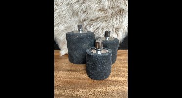 Countryfield Olielamp Dorian M zwart rond