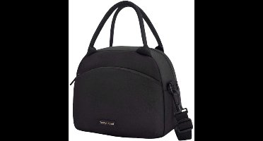 S&E Isolerende Lunchbag – Waterdicht & Herbruikbaar – Met Verstelbare Schouderband – Voor School, Werk of Picknick - zwart