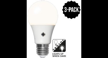 Lamp met schemersensor - 8.2W - set van 3