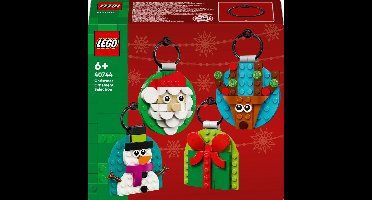 LEGO Iconic - Schattige kerstversieringen Hangende Kerstdecoratie Set - 40744