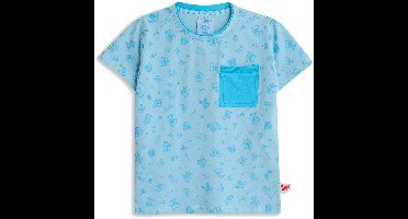 Woezel & Pip T-shirt jongens - Licht blauw - Maat 74/80