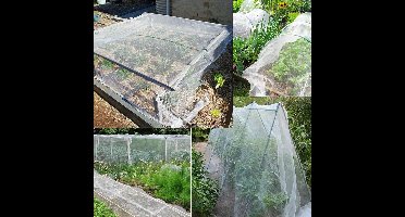 Boraboi® Hoogwaardig fijnmazig insectenwerend net voor optimale plantenbescherming in tuin en kas