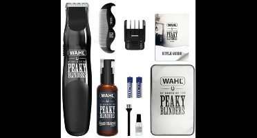 Wahl - Peaky Blinders - 19 delig - Baardtrimmer set - Giftset - Geschenkset - Limited Edition