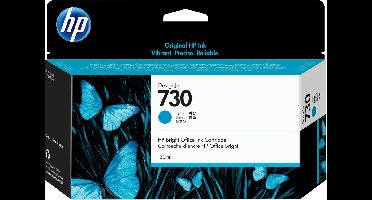Original Ink Cartridge HP 730 Black Cyan