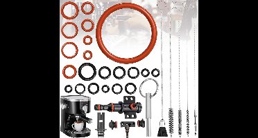 Zeynomax - O-ringen voor Koffiemachines | 15 stuks Siliconen O-ringafdichting Onderhoudsset | Koffieafdichtingen O-ringafdichting