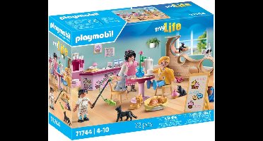 PLAYMOBIL My Life Kattencafé 71744