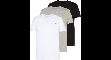 Petrol Industries Heren T-shirts 3-Pack - Ronde Hals - Korte Mouw - Katoen - Regular Fit - Multipack van 3 stuks - - Maat XXL