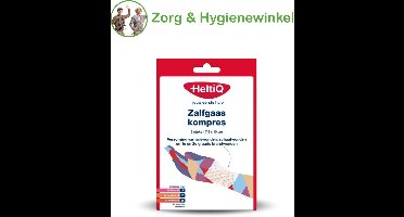Heltiq - Zalfgaaskompres - 7,5 x 10cm - 6 stuks
