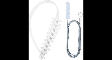 Ibenzoa® Uitgebreide Reinigingsborstelset voor Wasmachines en Afvoeren met Lange Handgreep