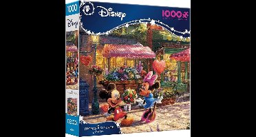 Ceaco - Thomas Kinkade - Disney - Mickey & Minnie Sweetheart Café - Puzzle 1000 pièces / Stukjes