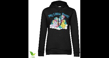 My Little Pony Damen Washed Girls Hoodie Black-2XL