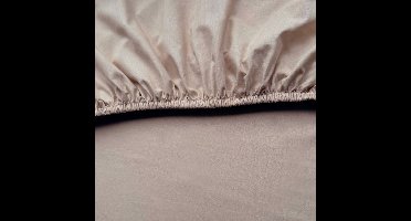 Kayori Kiyo Splittopper Hoeslaken Tencel - 160x200-210cm - Rondom Elastiek - Verkoelend - Taupe