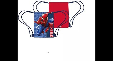 Spiderman Swing Force Sporttas – Gymtas/Zwemtas 40x35 cm – 100% Polyester
