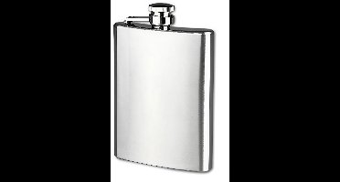 Heupfles Scotch met draaiknop - RVS Whiskey Fles - 8Oz