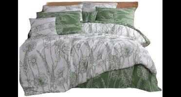 Dekbedovertrek set Wit Bed van 200 3 Onderdelen