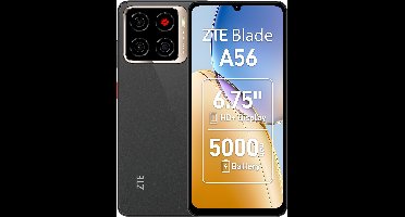 ZTE Blade A56 - 4GB/128 GB - Starry Zwart
