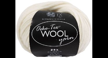 Creativ Company wolgaren off-white 50m - breien en haken.