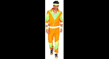 Trainingspak oranje jaren 80