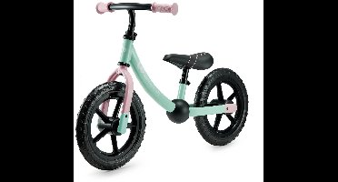 Kinderkraft 2WAY NEXT OFF ROAD Loopfiets - Voor Kinderen vanaf 2 Jaar - Grote EVA-wielen, Verstelbaar Stuur & Zadel - Mintgroen