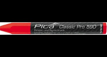 Pica 590/40 PRO Markeerkrijt - Rood - 12 x 120mm (12st)