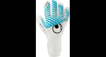 Uhlsport Fm Cybertec Absolutgrip Hn Keepershandschoenen - Wit / Lichtblauw / Zwart | Maat: 8