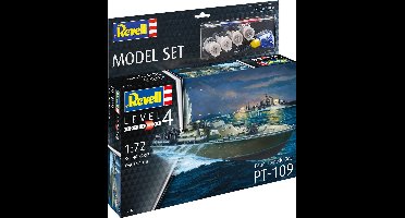 Revell Modelbouwpakket Militaire voertuigen - 65147 Patrol Torpedo Boat PT-109 - Model Set Plastic - 1:72 - Modelbouw