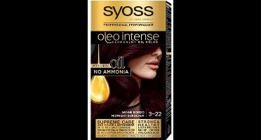 Syoss Haarverf Oleo Intense – 3-22 Midnight Bordeaux