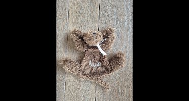 happy horse labradoodle met geborduurde naam/knuffeldoekje