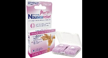 Seaband Mama - Acupressure - Volwassenen - Polsband- Lila - 2 stuks