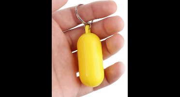 New Age Devi - Drijvende sleutelhanger - Geel - Boei