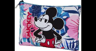 Karactermania - Disney - Mickey Mouse - Bloesem - Zon - Toilettas - Etui met rits