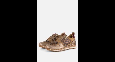 Marco Tozzi Leopard Sneakers beige Textiel - Maat 42