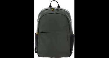 MANDARINA DUCK laptop rugzak rugzak met laptopvak Eco Coated Backpack Pine Green kaki