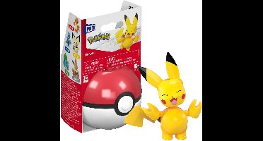 Mattel Mega Construx Pokémon Poké Ball Building Set-Pikachu B (Diversen) Nieuw