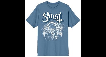 Ghost Blacklight Blue Heren T-shirt - blauw - XXL