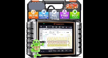 OBD2 Scanner – Auto Diagnosetool – Foutcode Lezer – Auto Scanner – Diagnosesysteem – 5,5 Inch Touchscreen – ECU-Codering