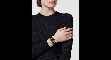 Versace Millenium VE0E00125 Horloge - Leer - Zwart - Ø 32 mm