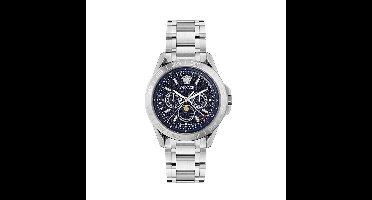 Versace Galaxy Moonphase VE0K00125 Horloge - Staal - Zilverkleurig - Ø 43 mm