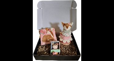 Little dutch Cadeaupakket - kraampakket - verrassingpakket - babypakket - geboortepakket - meisje - activiteitenboek - speelgoed