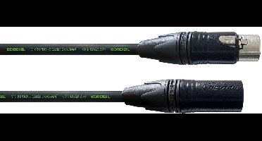 Cordial CRM 1 FM-BLACK - Microfoon kabel, XLR - XLR, 1 mtr