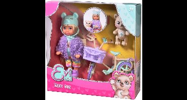 Simba - Modepop Evi Love Teddy bike - Fiets en teddybeer